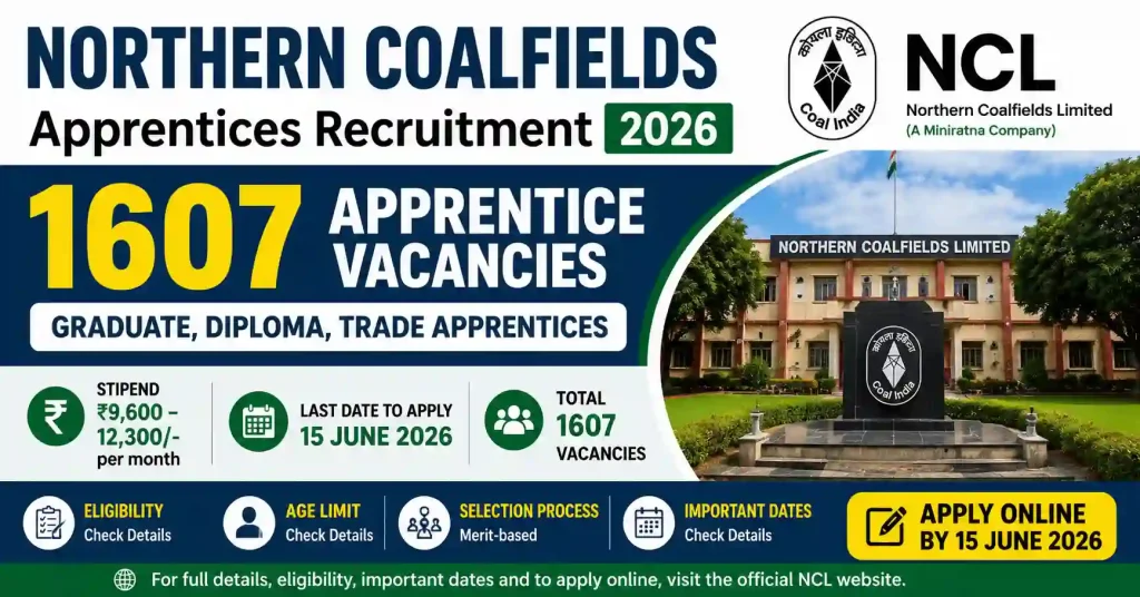 NCL Apprentices Recruitment 2026